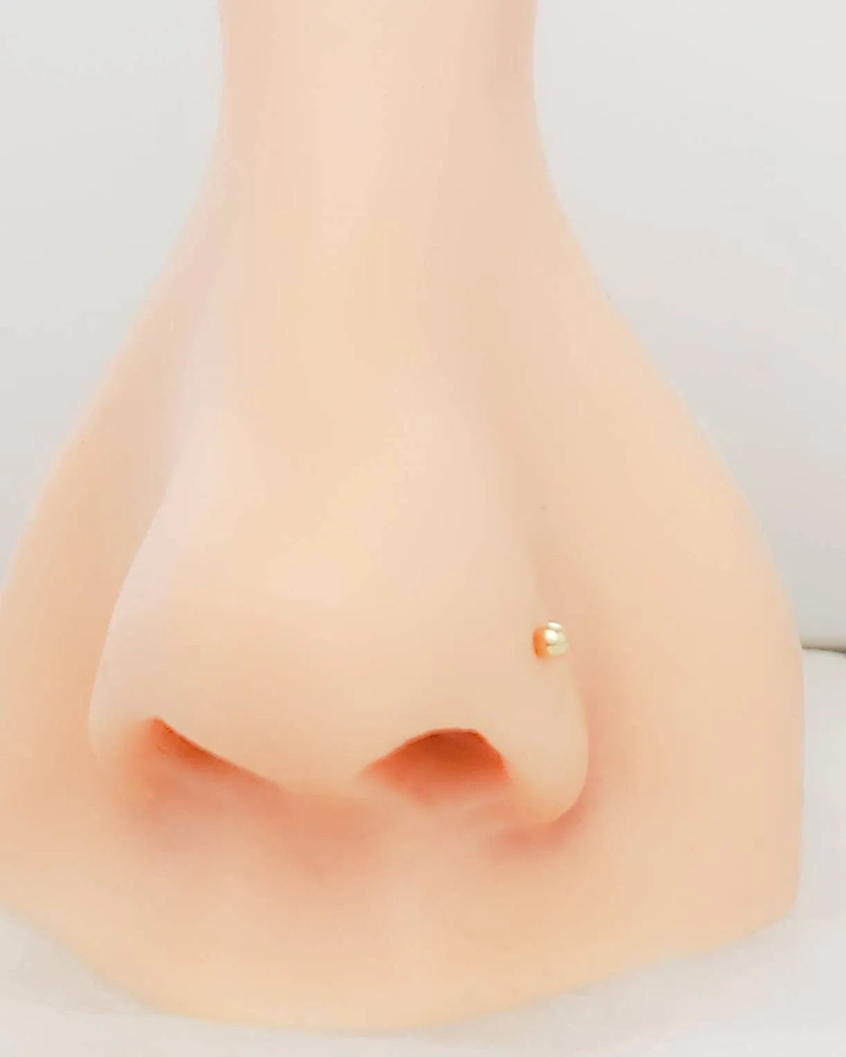 14K Gold Nose Stud