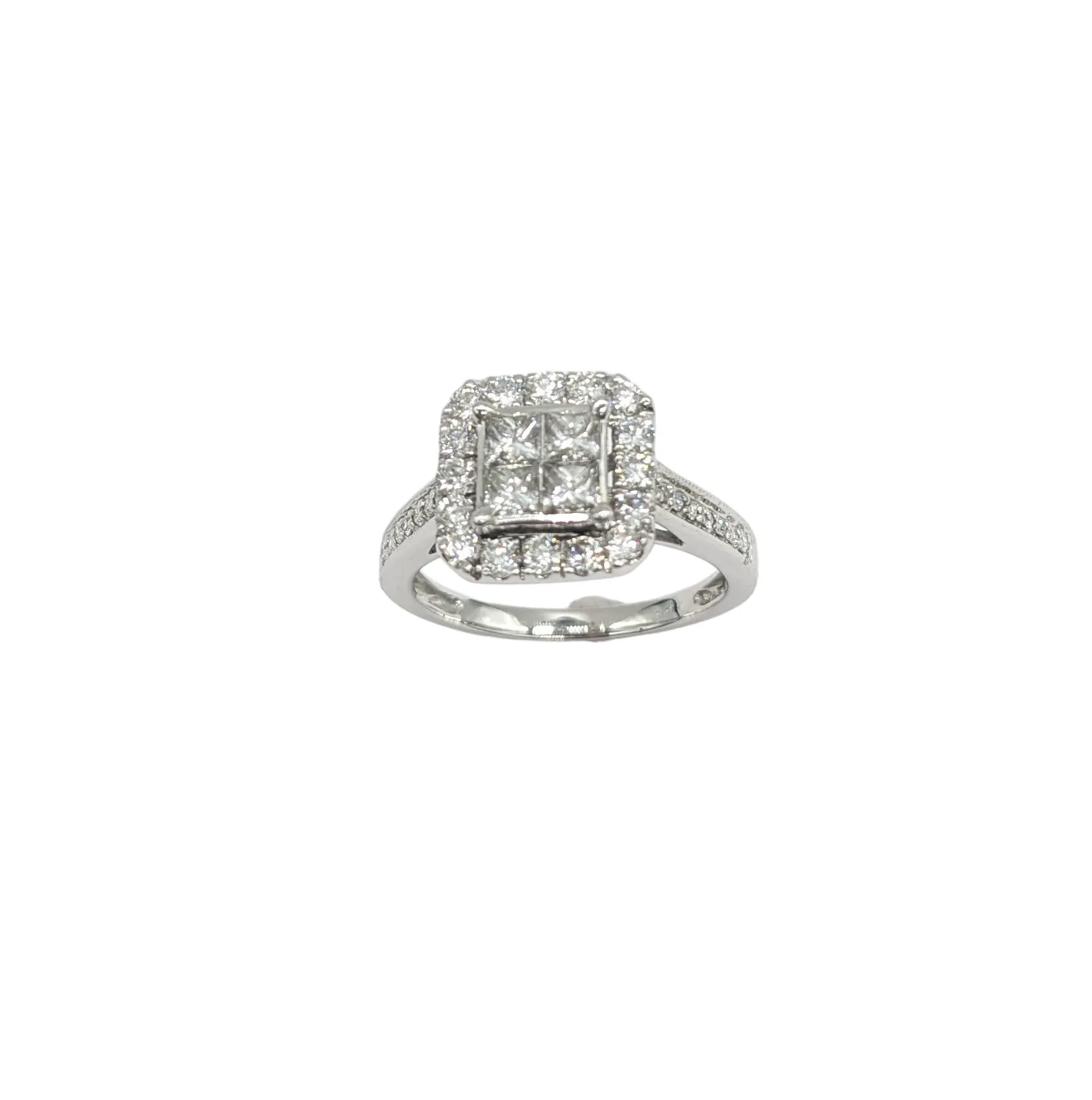 1.5 Carat Quad Diamond Ring