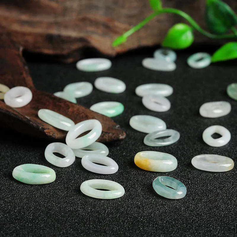 18X12X3mm Natural Jade Beads Jadeite Bead WBD82