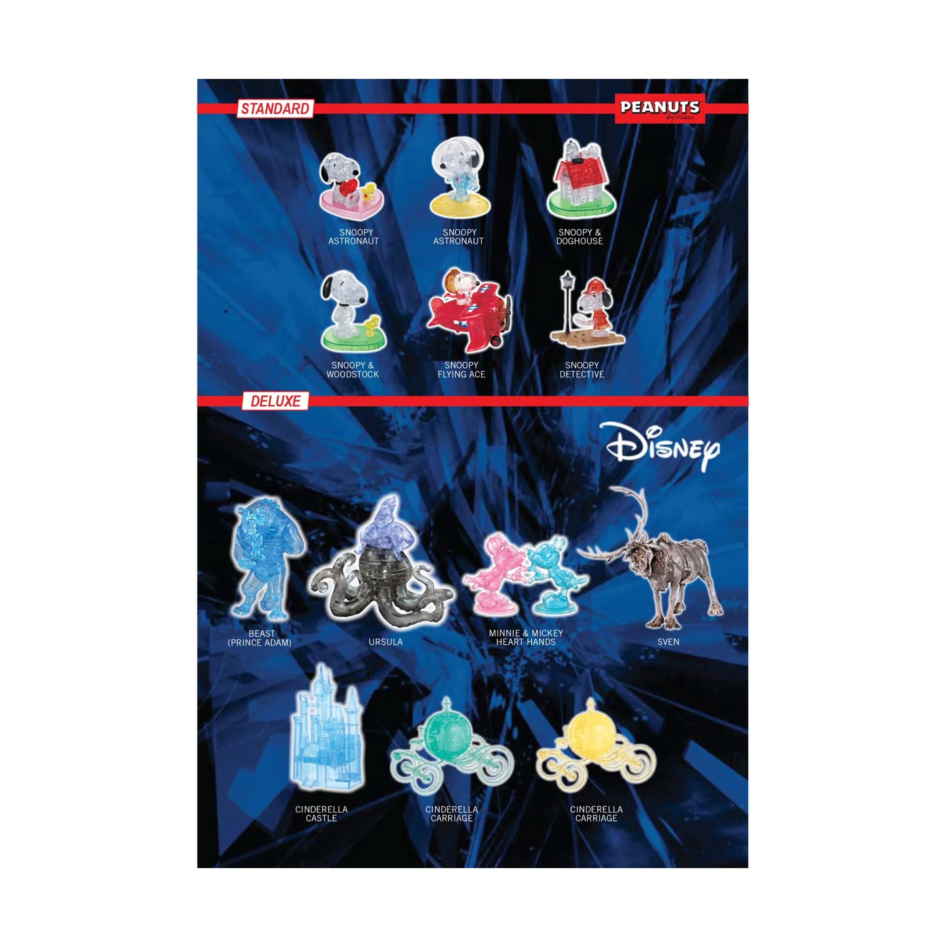 3D Crystal Puzzle - Disney 100 Platinum Edition - Tinker Bell: 43 Pcs