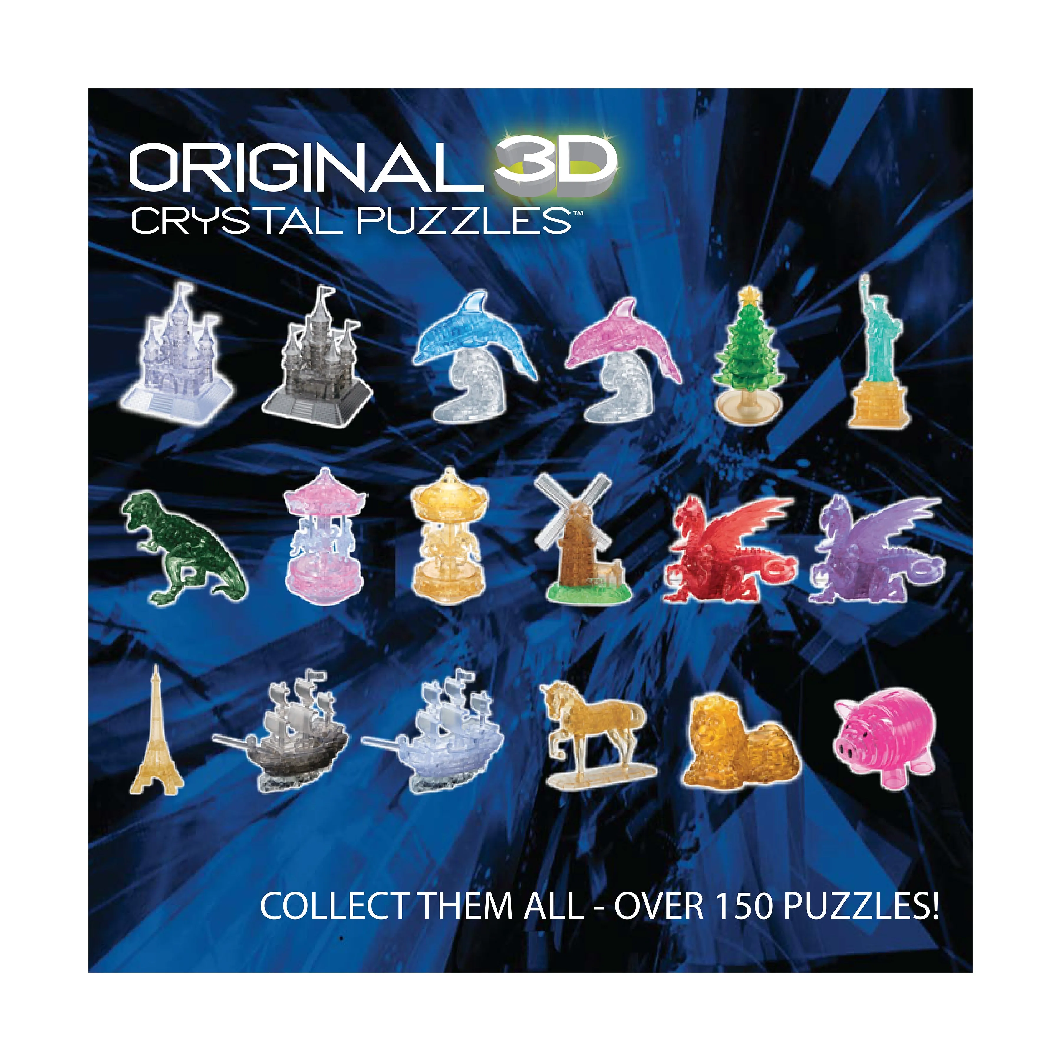 3D Crystal Puzzle - Disney 100 Platinum Edition - Tinker Bell: 43 Pcs