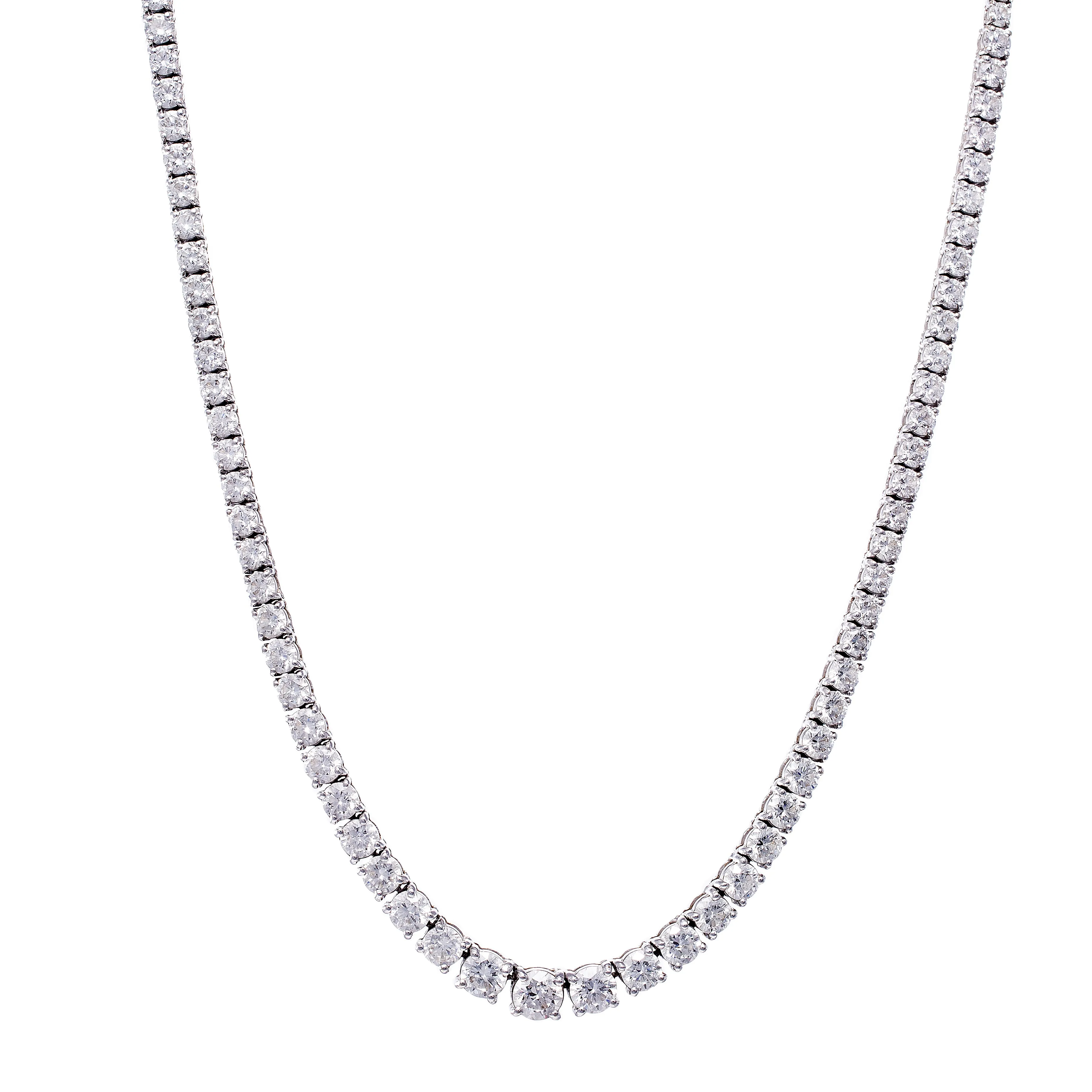 5.5 Carat Tennis Necklace