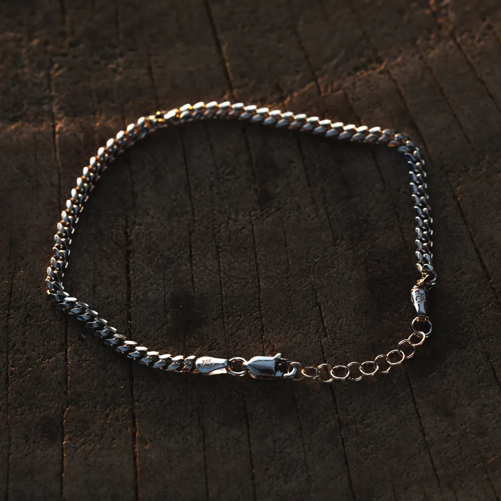 925 Silver Miami Cuban Bracelet (3MM)