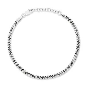 925 Silver Miami Cuban Bracelet (3MM)