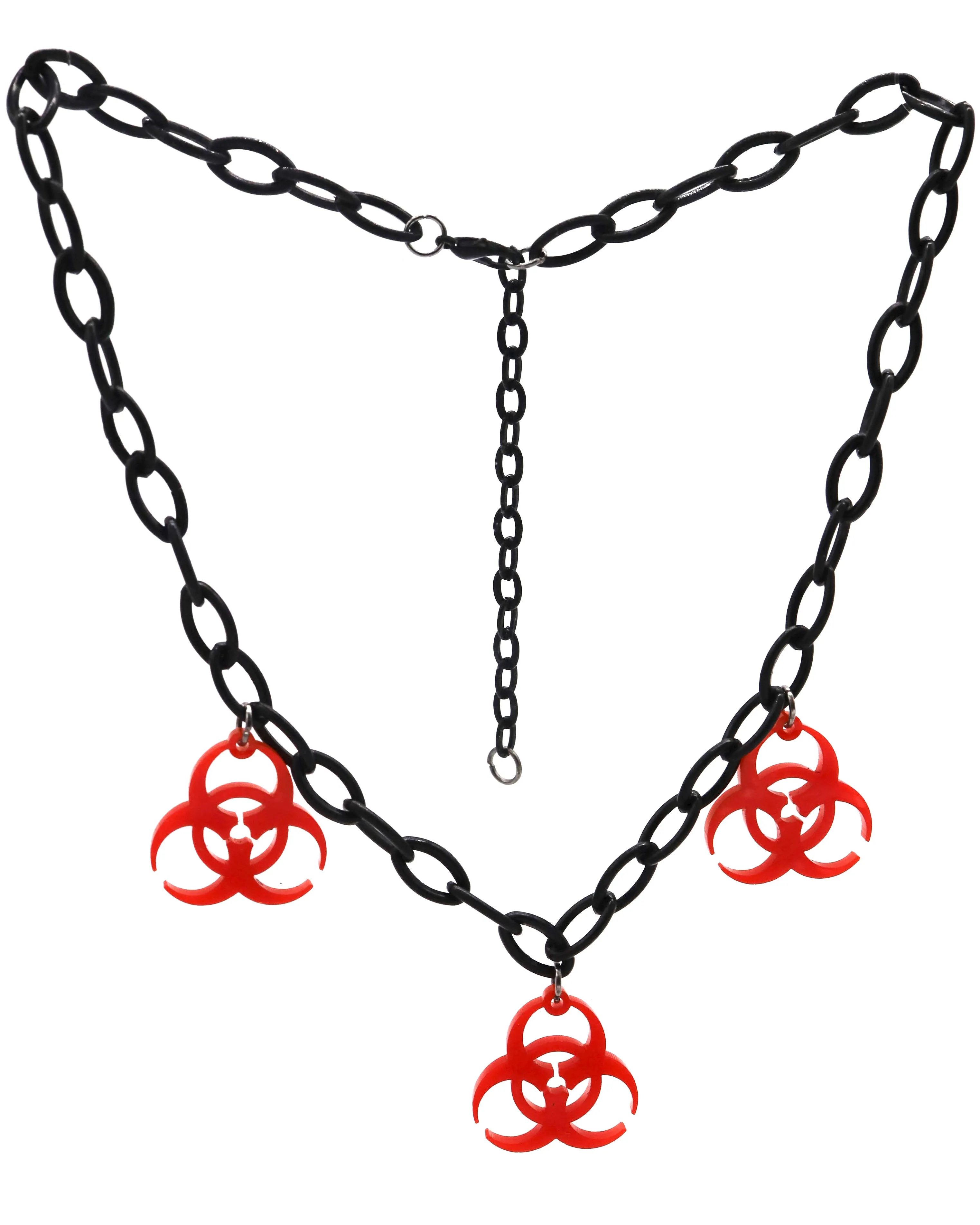 Biohazard Choker Necklace