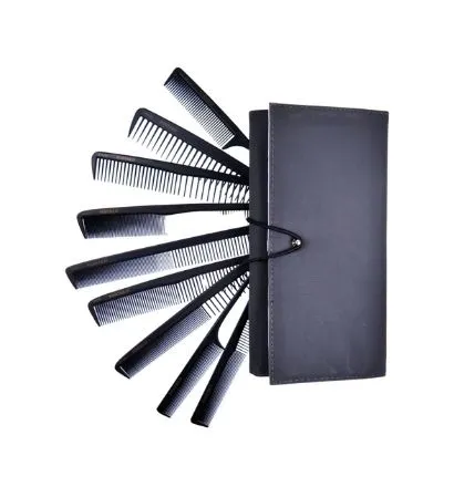 Carbon Comb Set of 9 - JF003