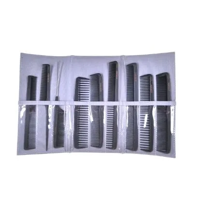 Carbon Comb Set of 9 - JF003