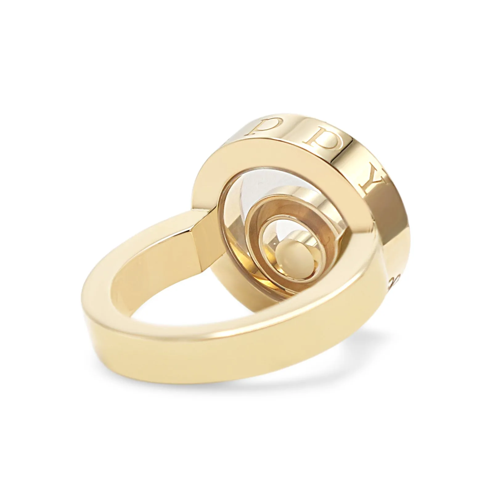 Chopard Happy Spirit Yellow Gold & Diamond Ring