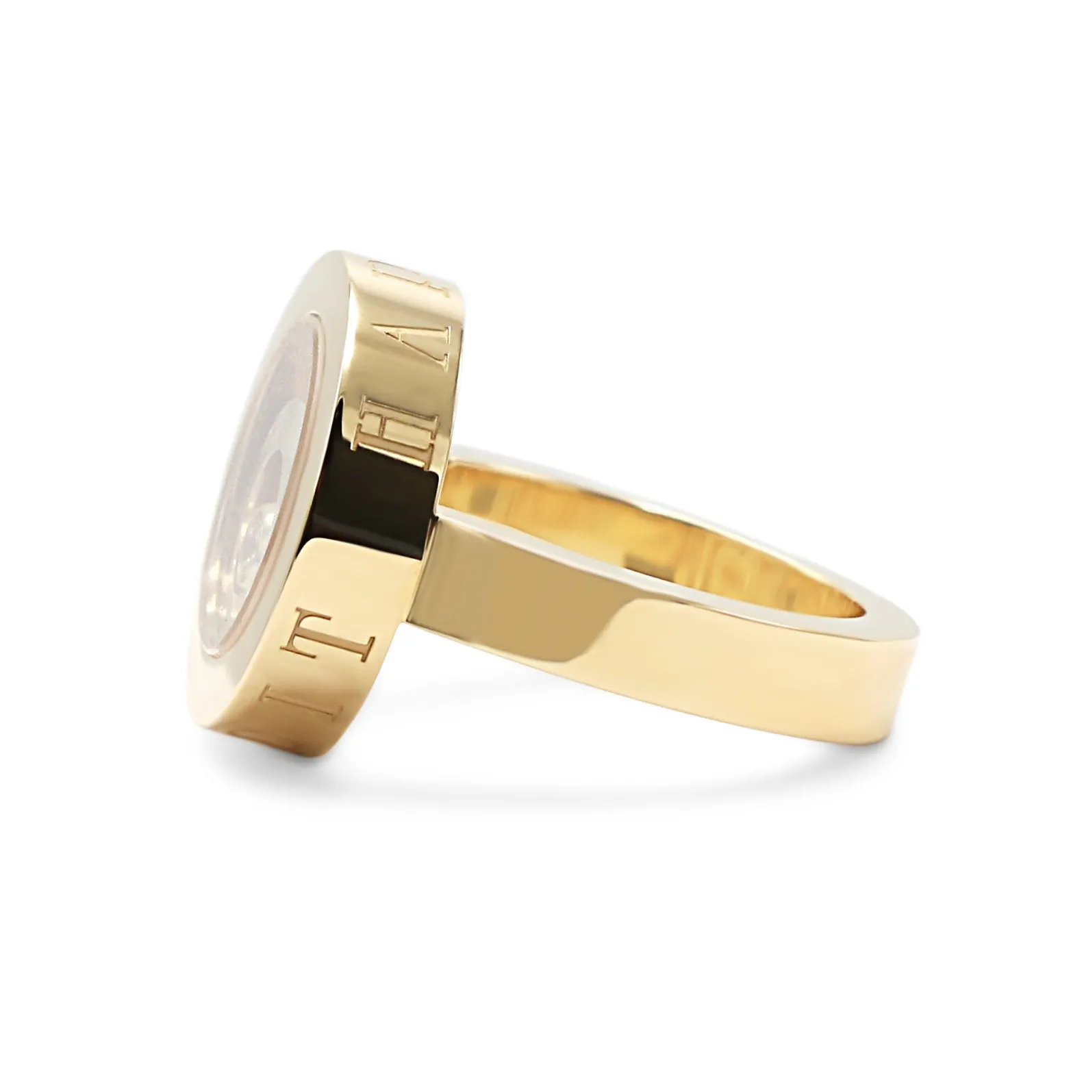 Chopard Happy Spirit Yellow Gold & Diamond Ring