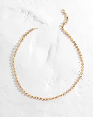 Circle Chain Choker Necklace