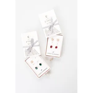 Clara Holiday Earring Set