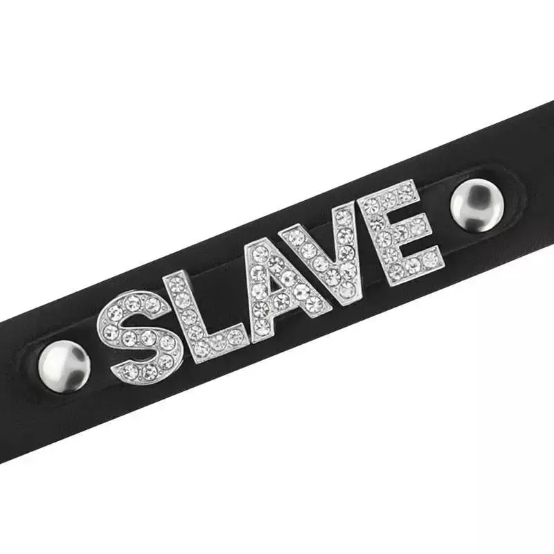 Coquette Leather Choker (Vegan Leather) – Slave