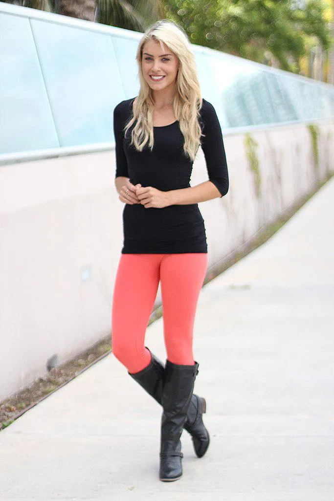 Coral Leggings