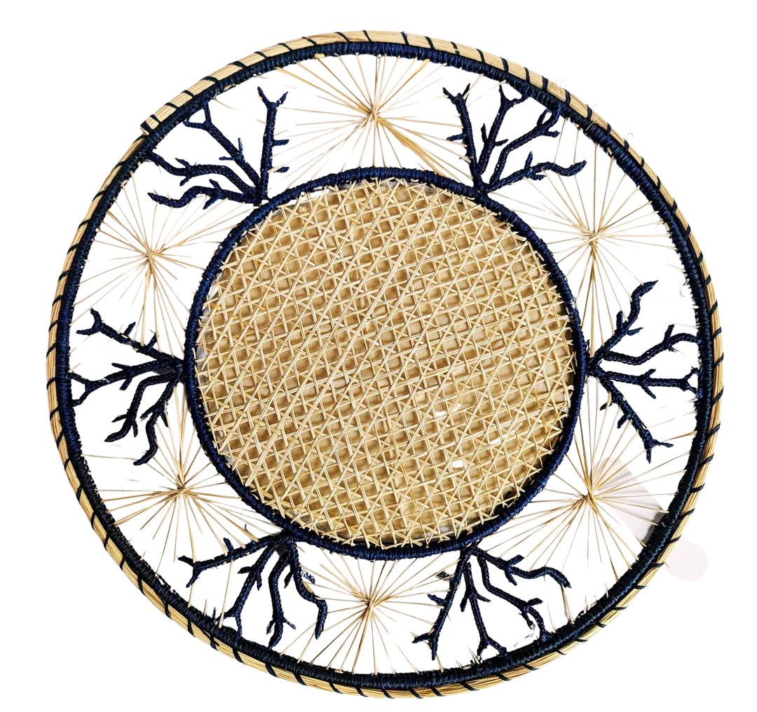 Coral Woven Placemat