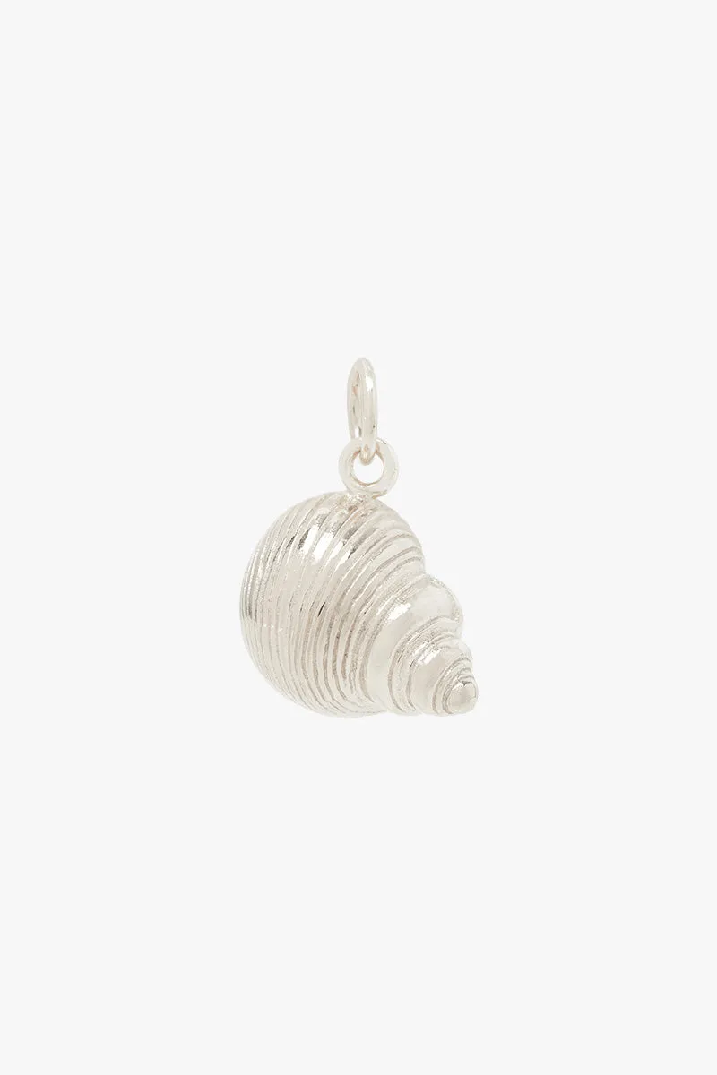 Crown Shell Necklace Silver