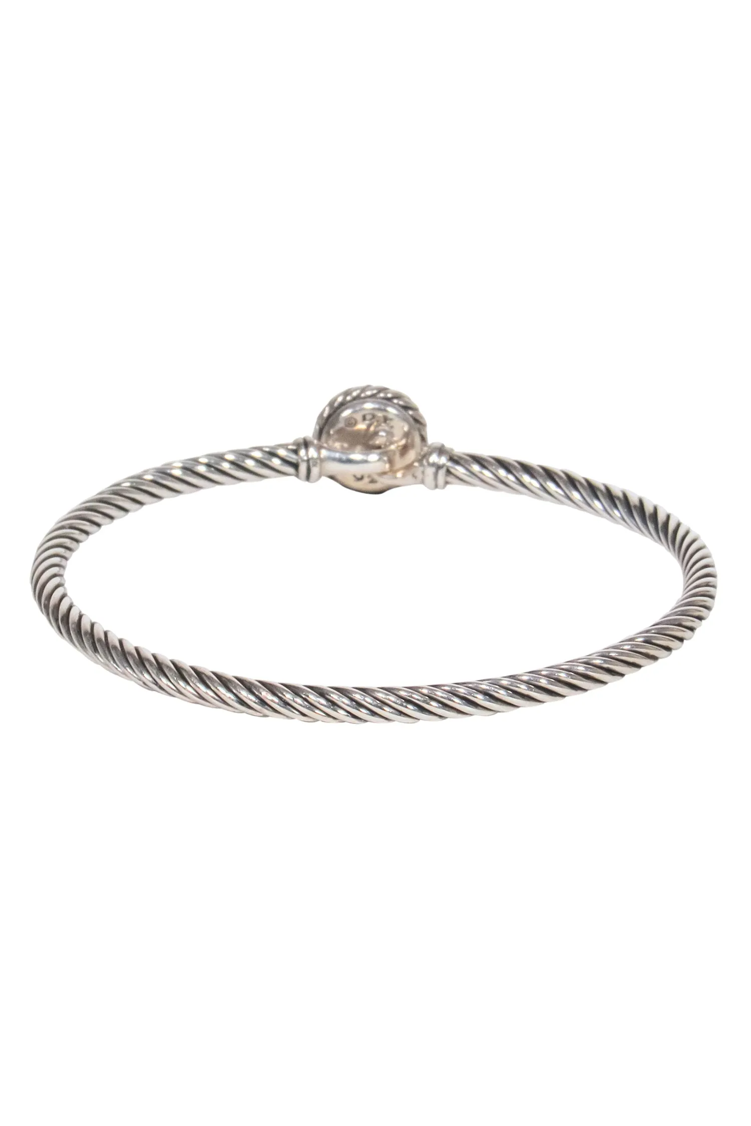 David Yurman - "Petite Chatelaine" Bracelet in Sterling Silver w/ Citrine