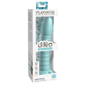 Dillio Platinum 7' Wild Thing Silicone Dildo - Teal