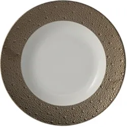 Ecume Platinum Rim Soup-11.6In