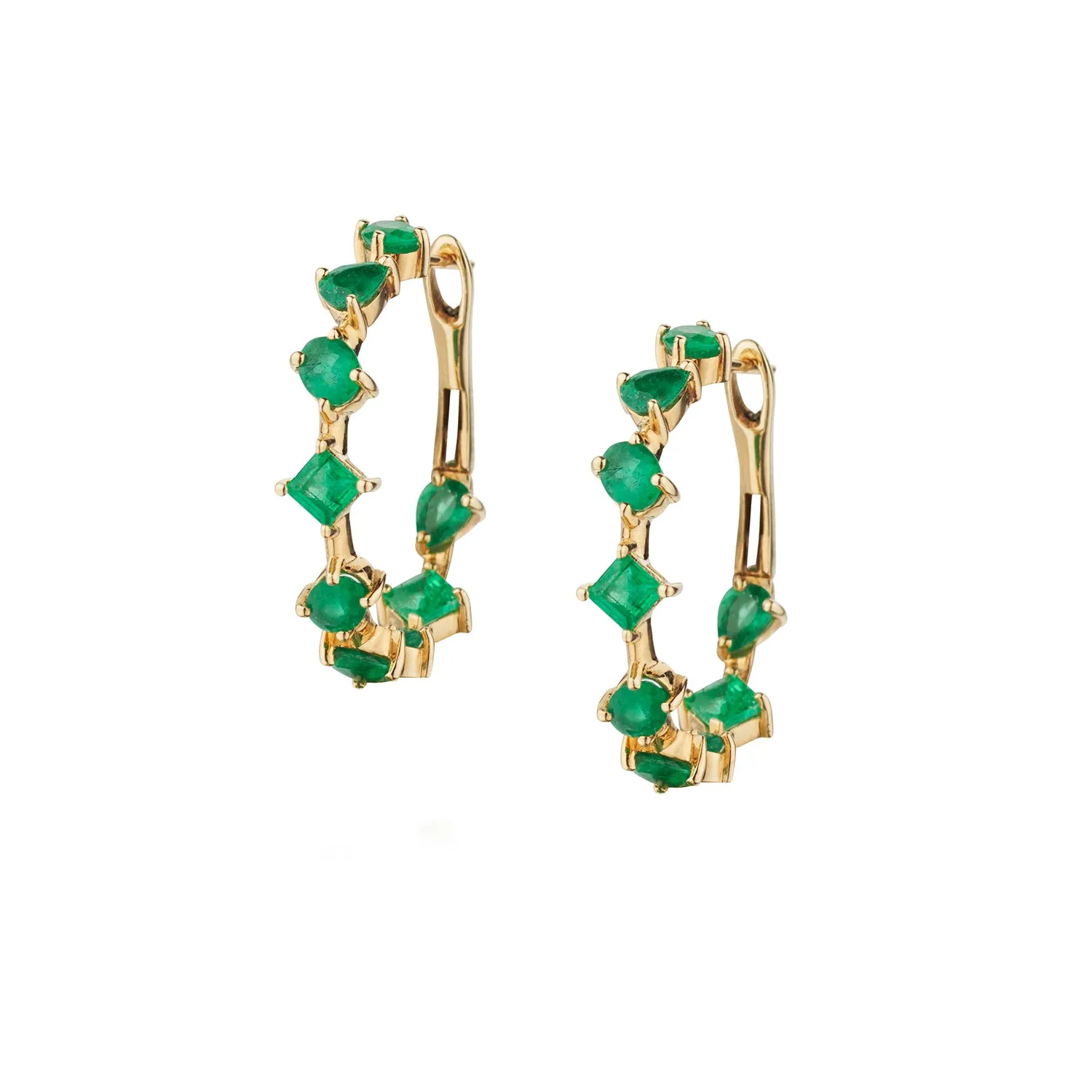 EMERALD HOOPS