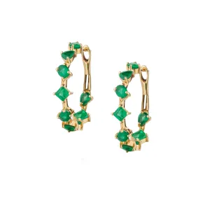 EMERALD HOOPS