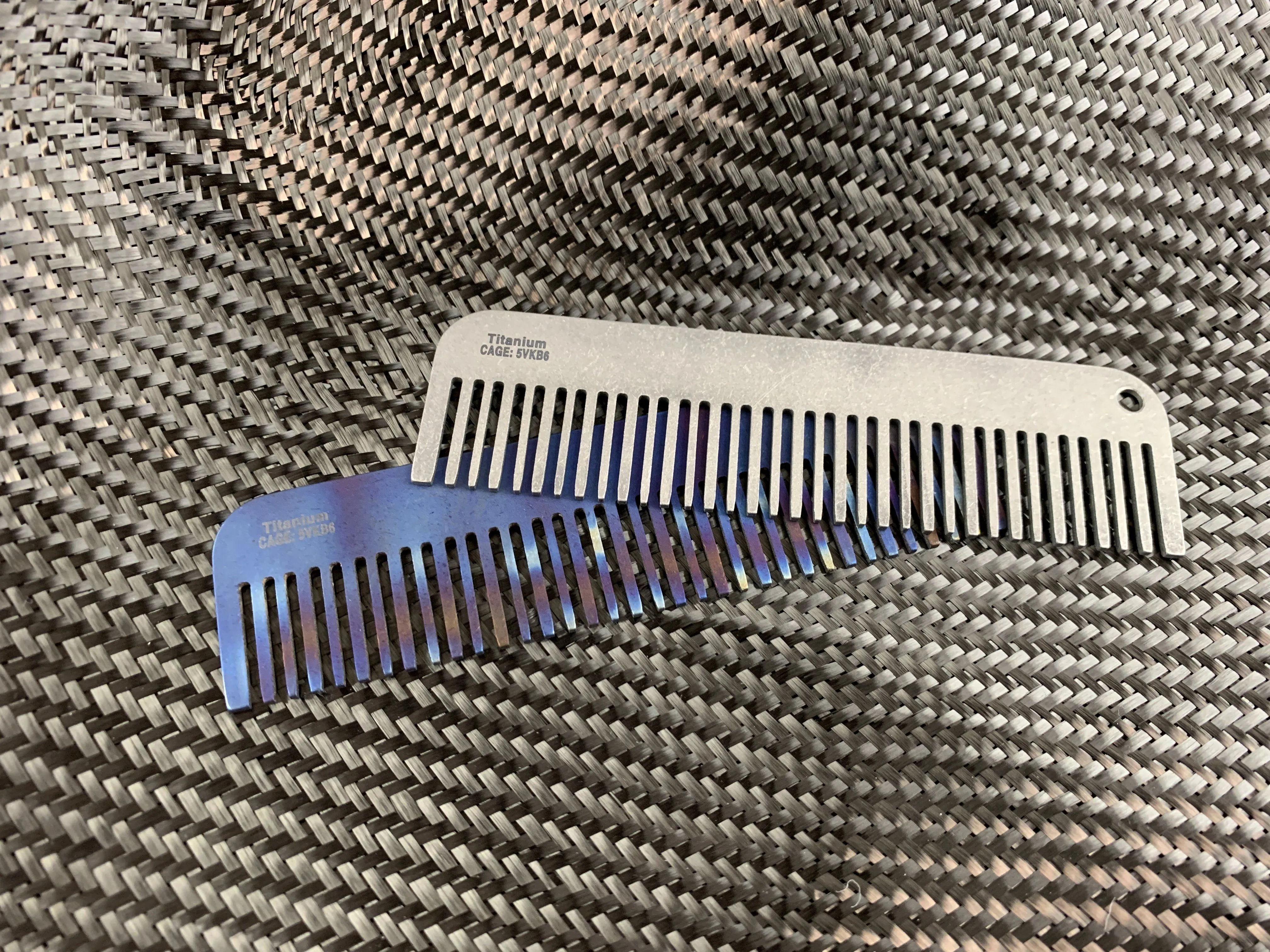 Exclusive Titanium Comb - Limited Overrun!