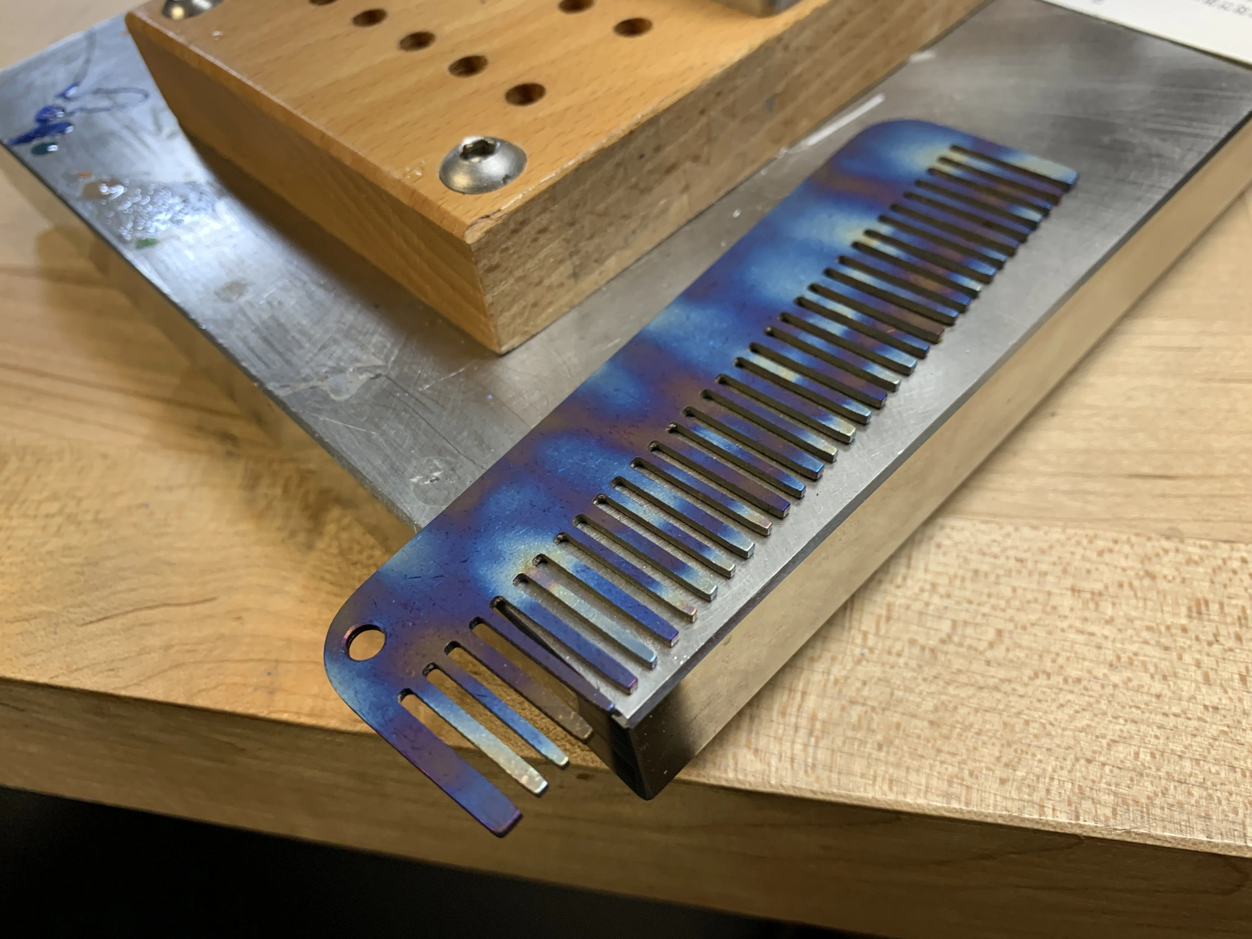 Exclusive Titanium Comb - Limited Overrun!