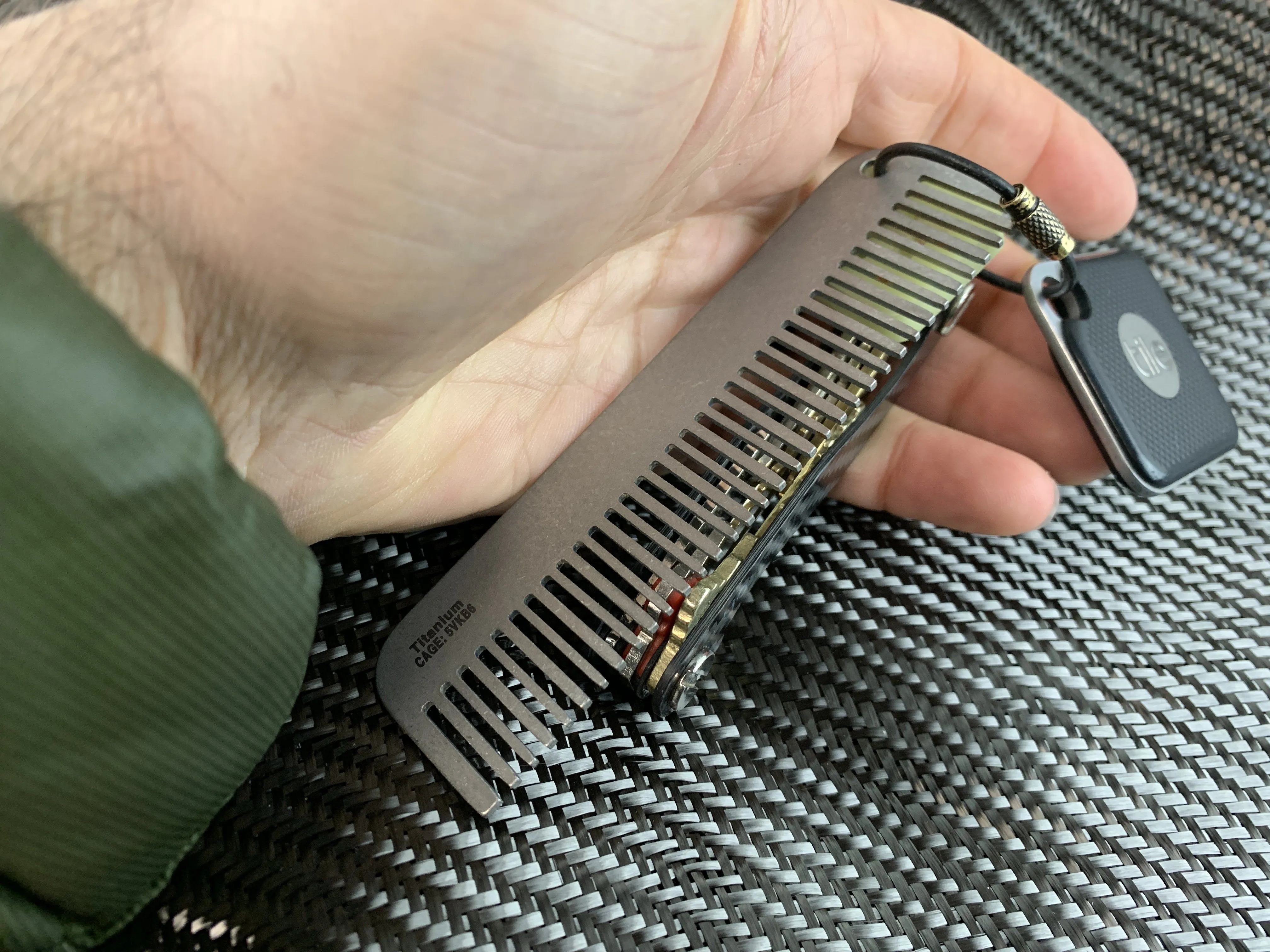 Exclusive Titanium Comb - Limited Overrun!