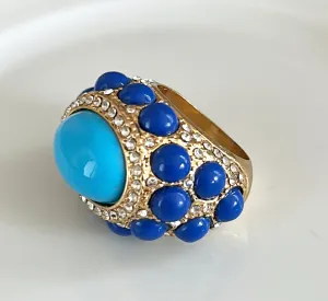 Extra large cocktail statement ring