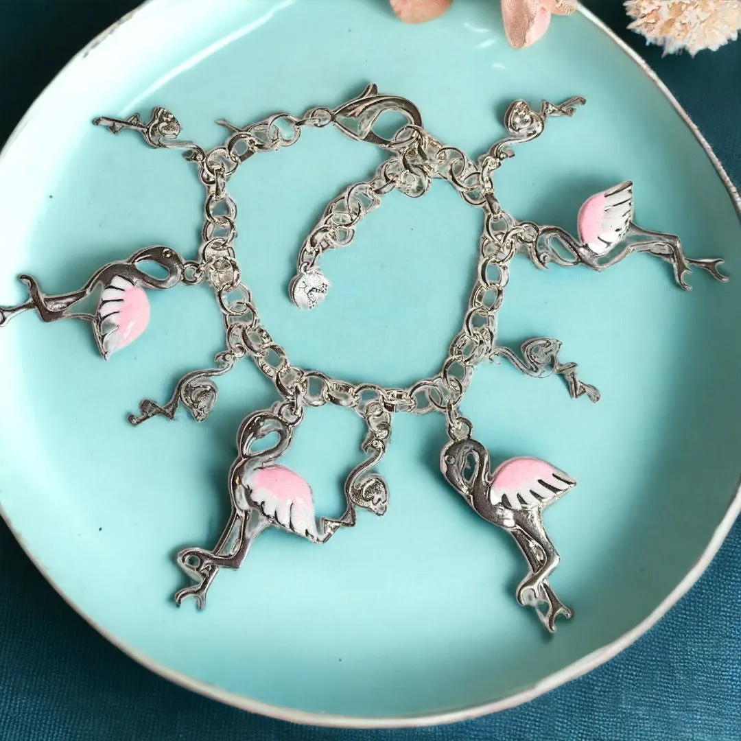 Flamingo Charm Bracelet II