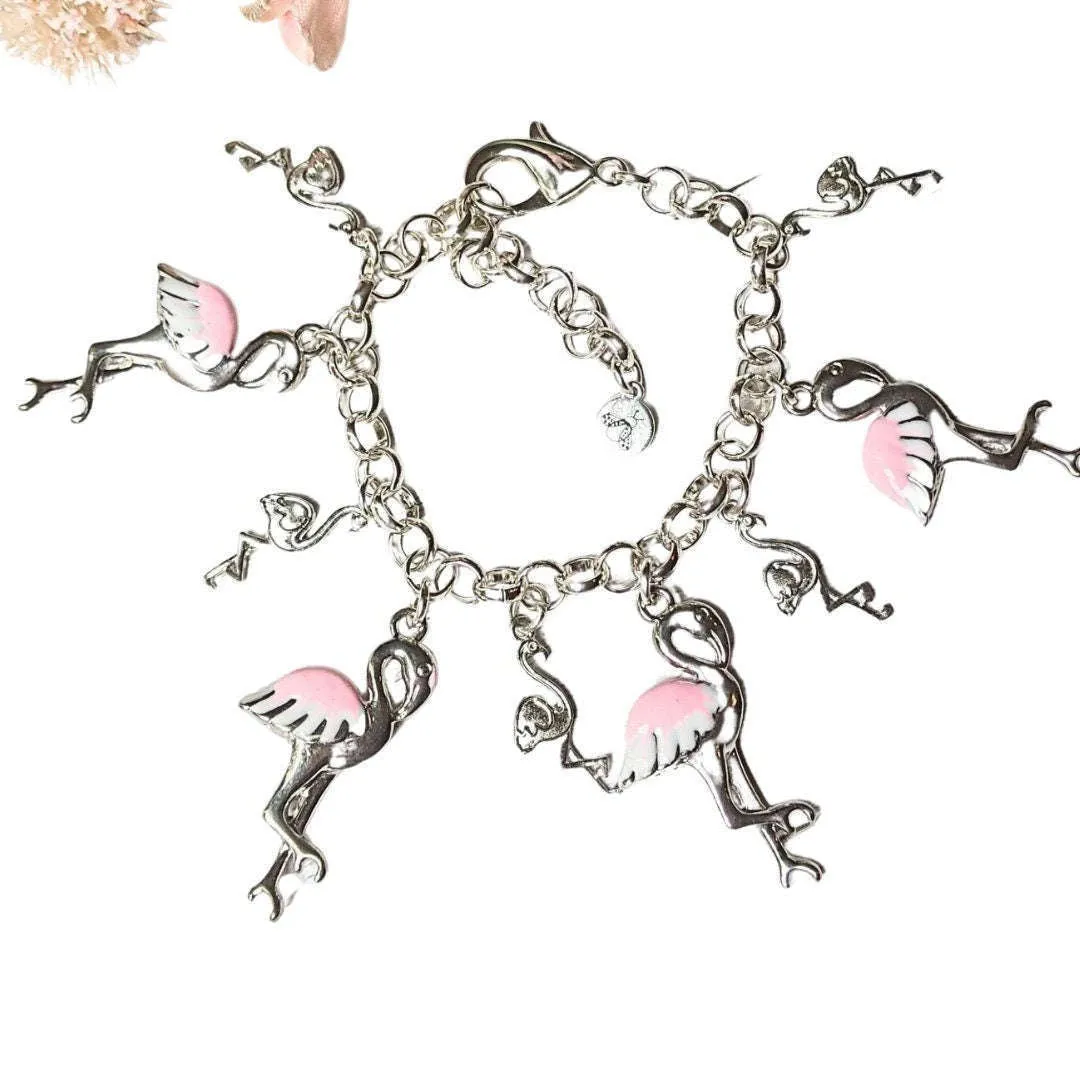 Flamingo Charm Bracelet II