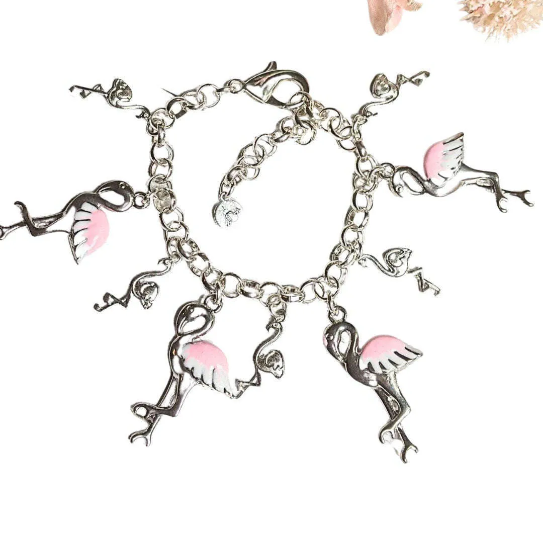 Flamingo Charm Bracelet II