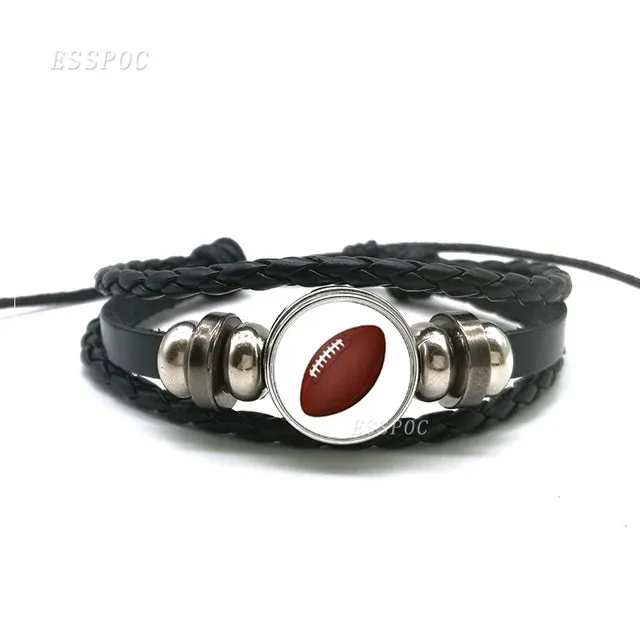 Football Jewelry Baseball Soccer Ball Bracelet