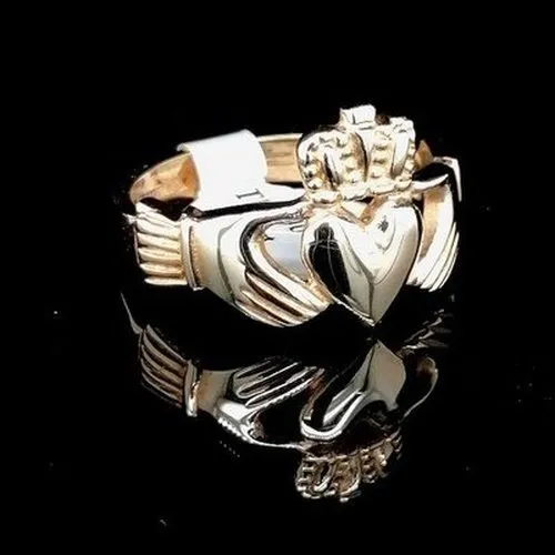 Gents 14ct Gold Claddagh Ring