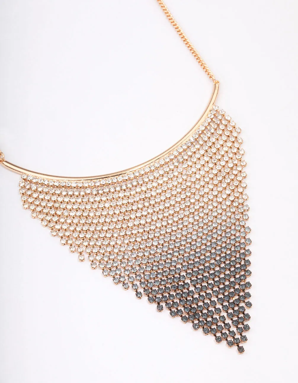 Gold Cup Chain Short Necklace