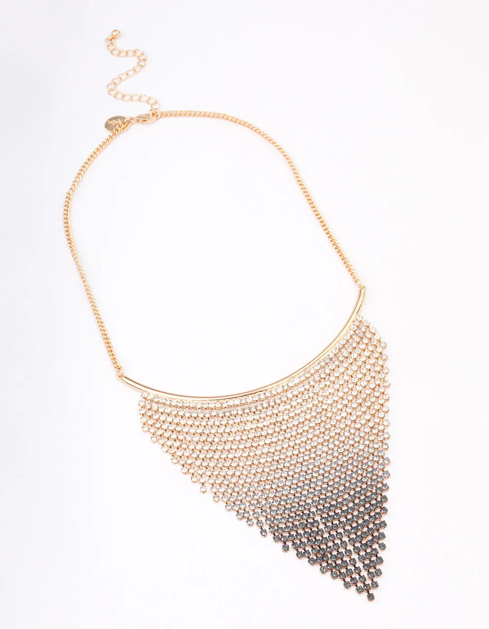 Gold Cup Chain Short Necklace