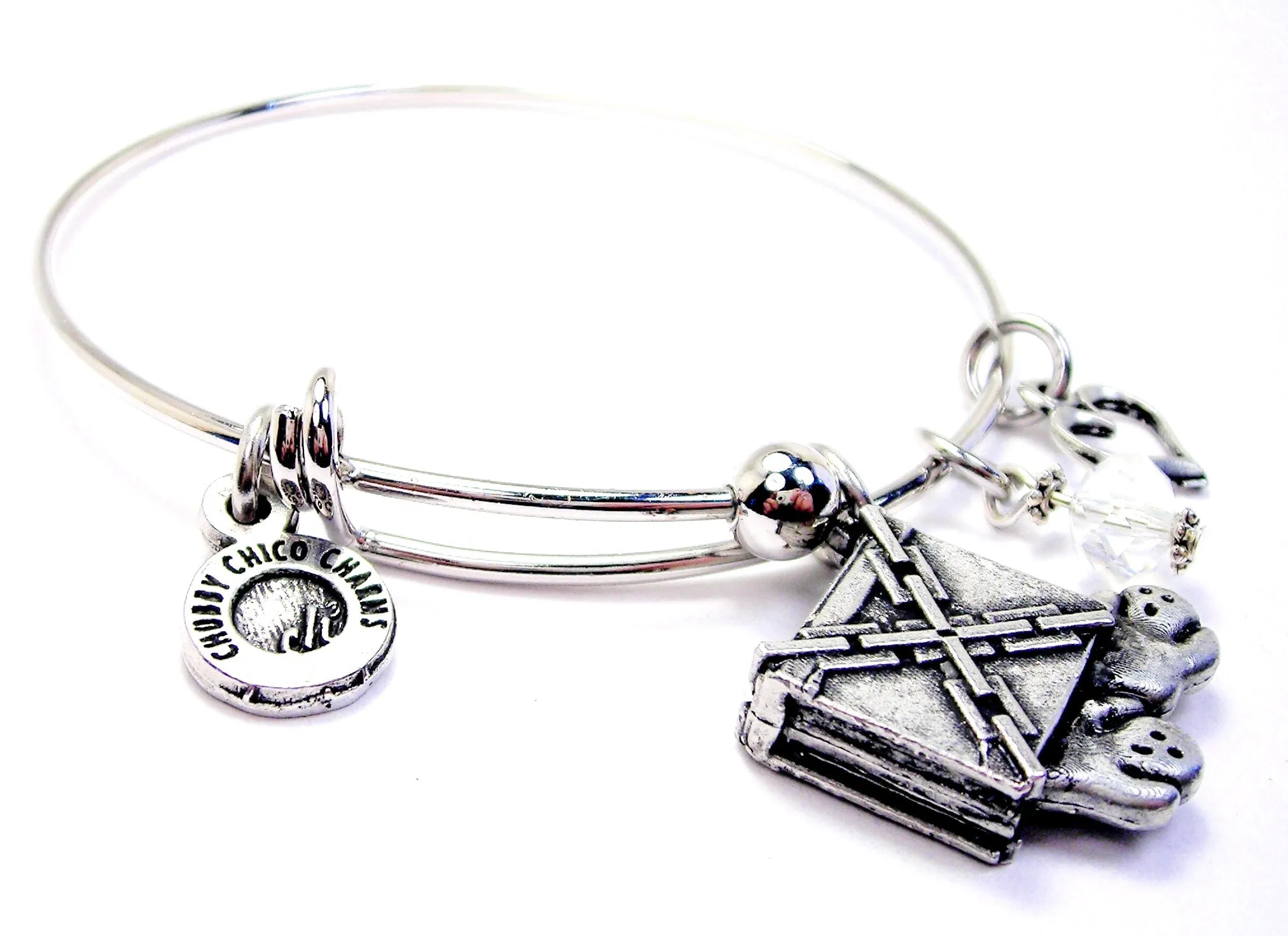 Haunted Book Expandable Bangle Bracelet