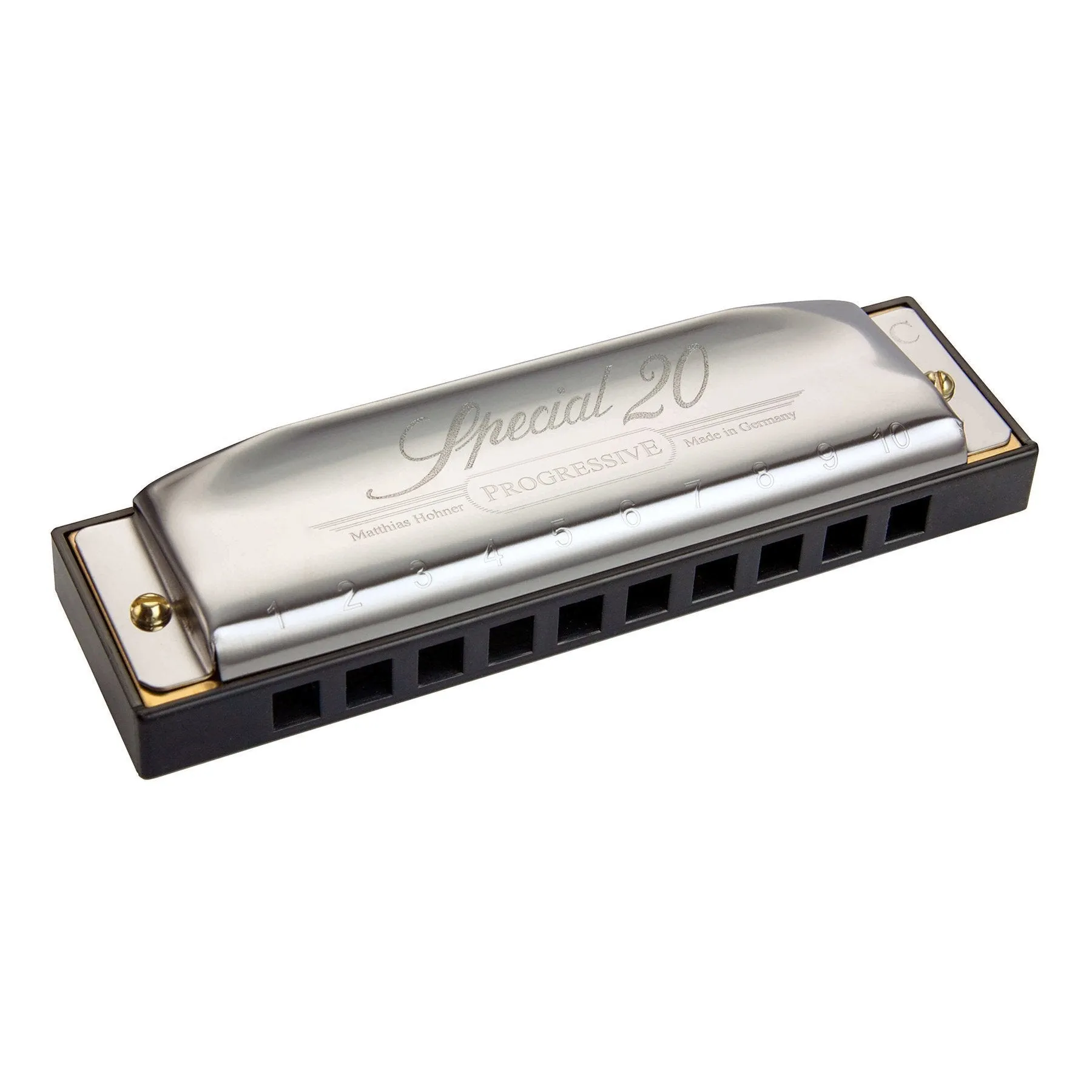 Hohner Progressive Special 20 Diatonic 10 Hole Harmonica (Key of F)