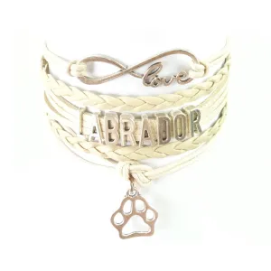 Infinity Love Labrador Bracelet