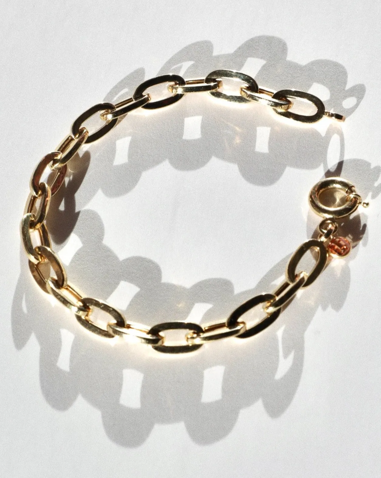 IRENE 14k Gold Chunky Chain Bracelet