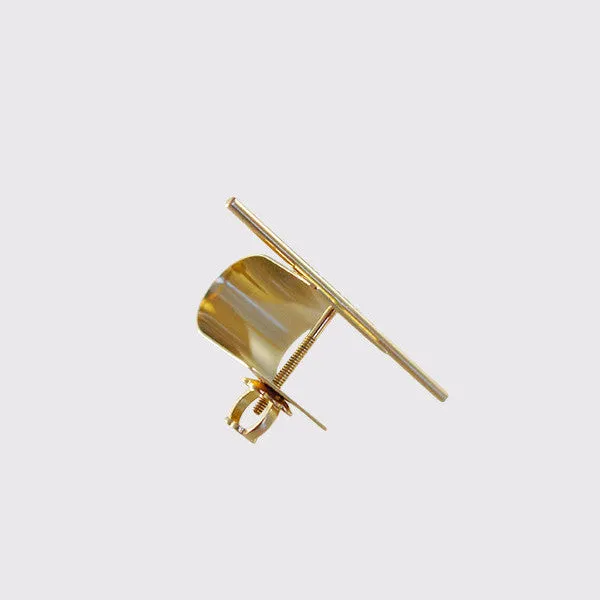 Kathleen Whitaker 14k Stick Stud and Ear Cuff