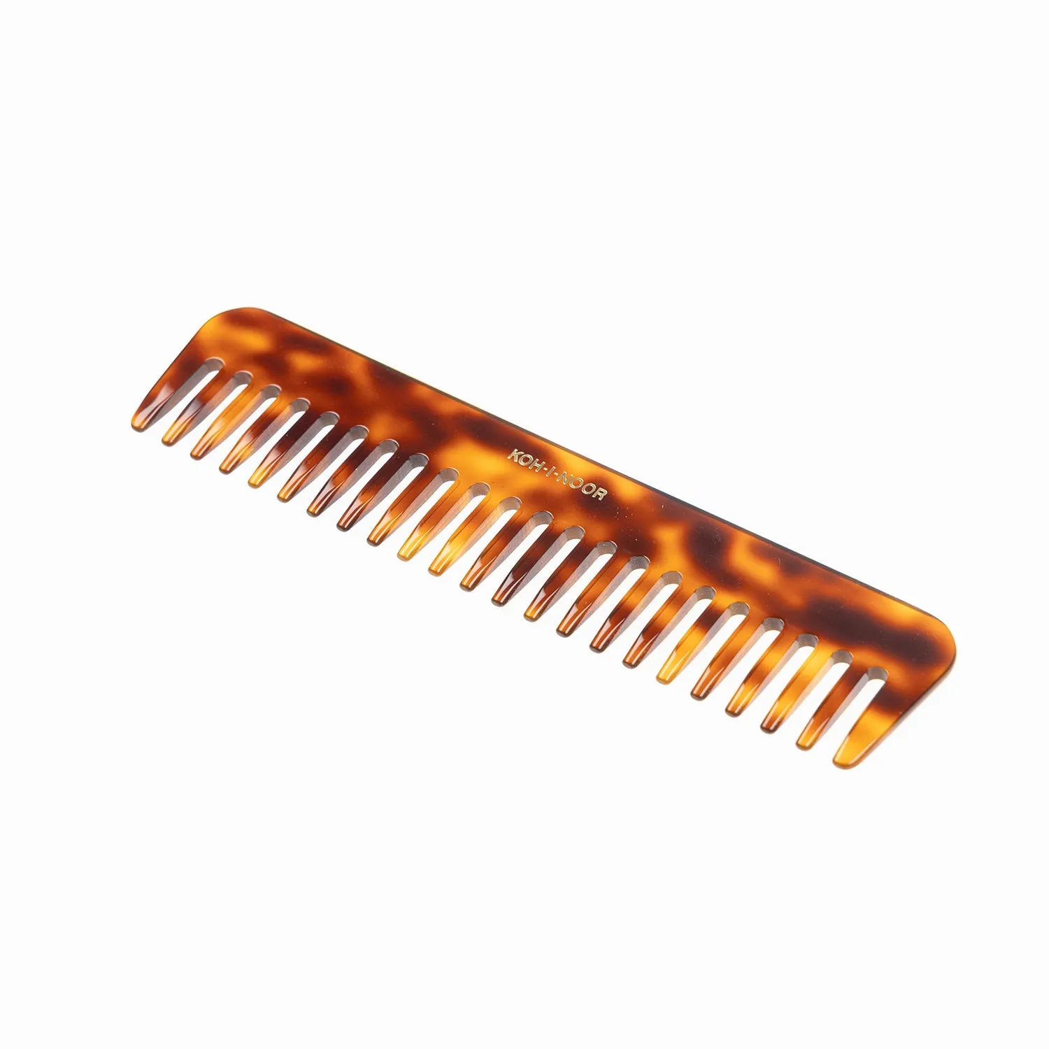 KOH-I-NOOR Tortoishell Extra Wide Spread Teeth Comb (18 x 4 cm)