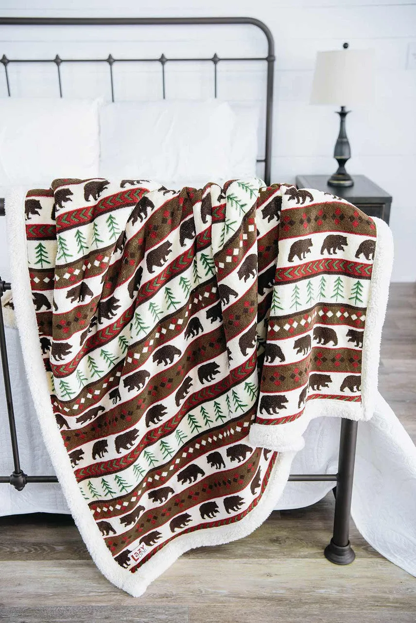 Lazyone Fleece Throw Blanket