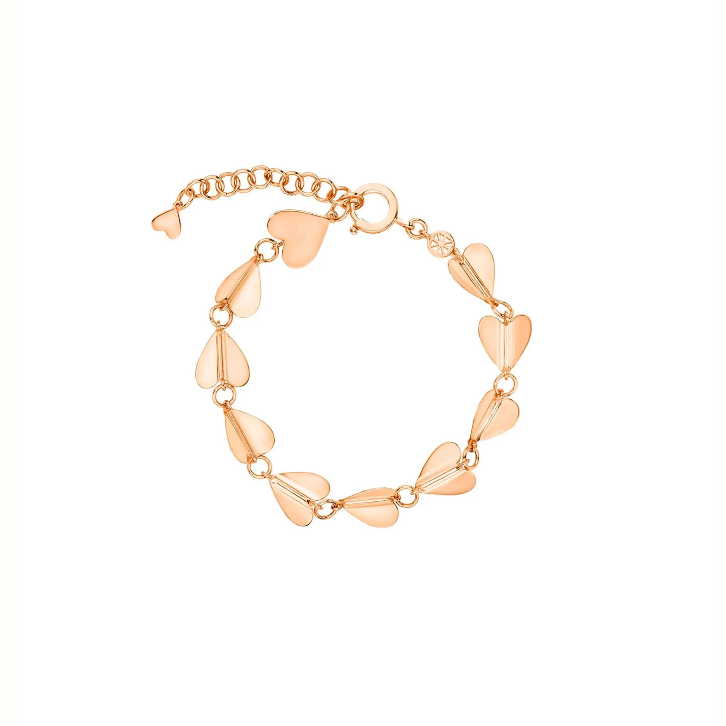 Medium Rose Gold Wings of Love Bracelet