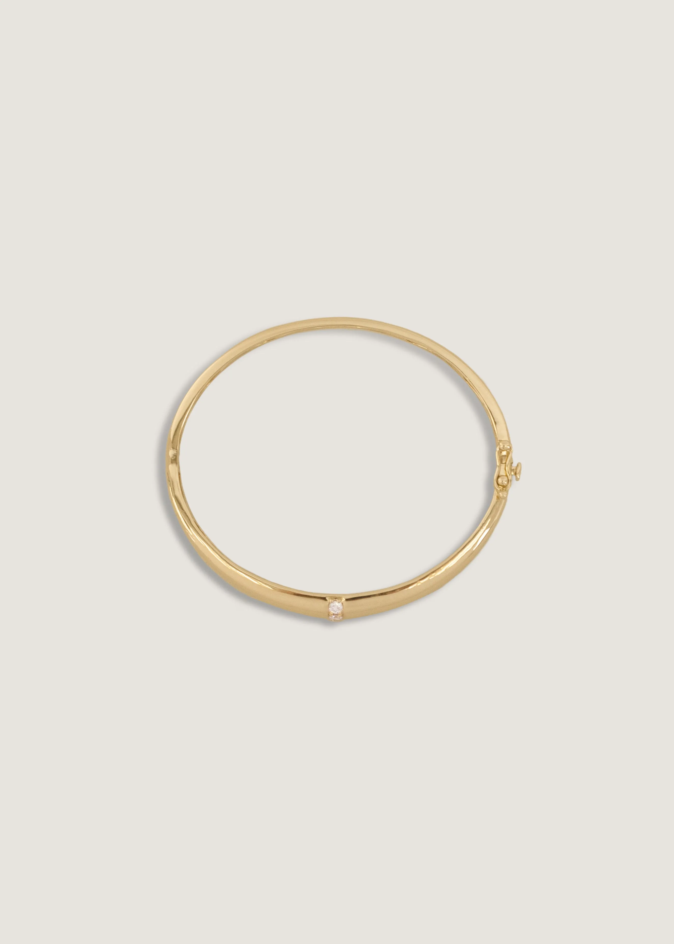 Mira Pavé Bangle Bracelet Diamond