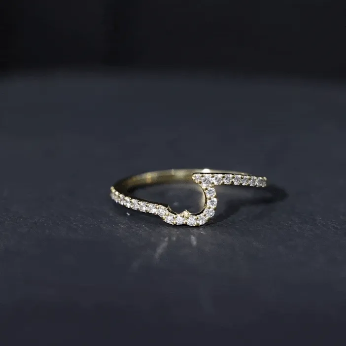 Natural Diamond Enhancer Ring