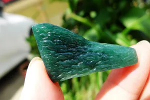 Natural Jade Rough Jadeite Raw (10.6g,3.65X2.1X0.8cm)