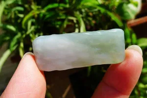 Natural Jade Rough Jadeite Raw (11g,4.5X1.7X0.55cm)