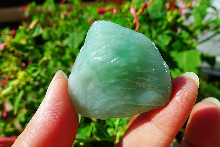 Natural Jade Rough Jadeite Raw (20g,4X3.8X0.8cm)