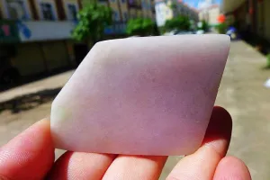 Natural Jade Rough Jadeite Raw (64g,5.8X4.3X1.1cm)