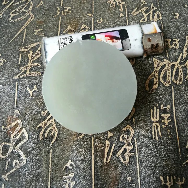 Natural Kunlun Jade Rough Nephrite Raw (120g, 5.3X1.9cm)